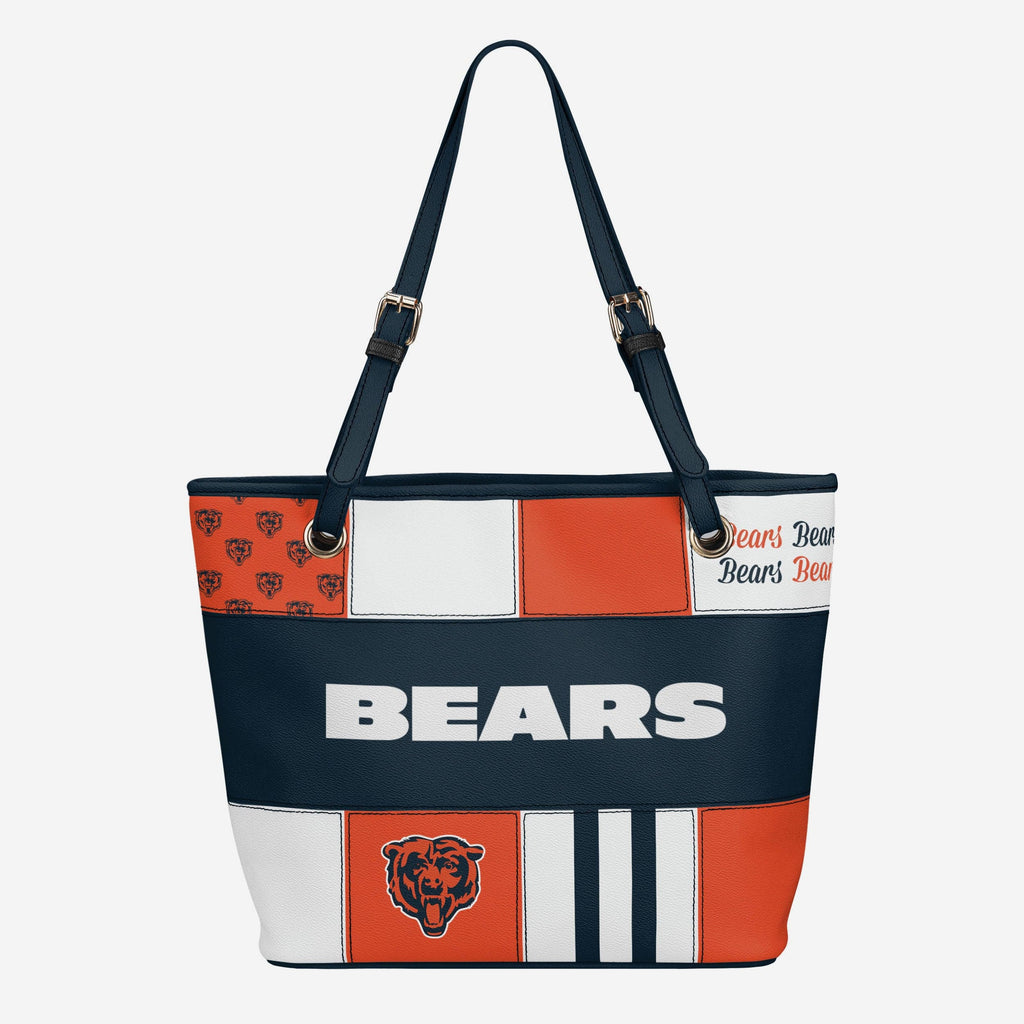 Chicago Bears Printed Collage Tote FOCO - FOCO.com