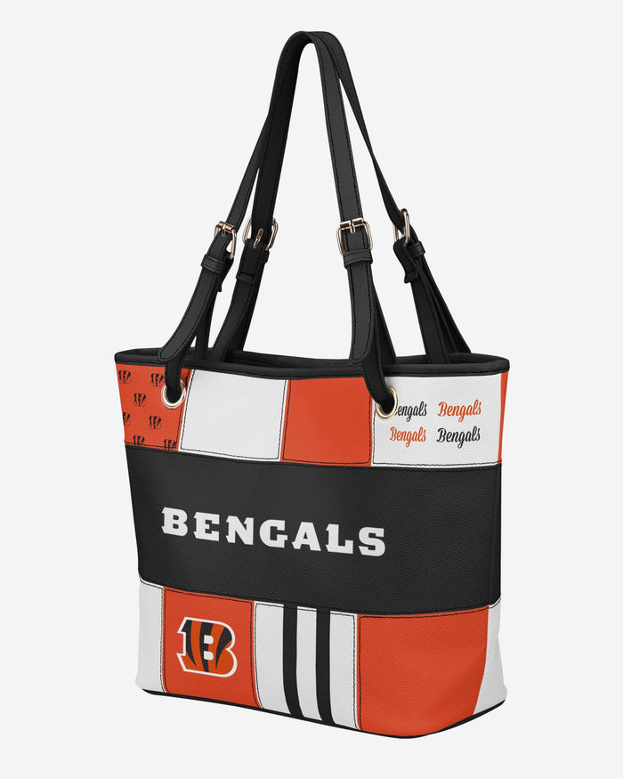 Cincinnati Bengals Printed Collage Tote FOCO - FOCO.com