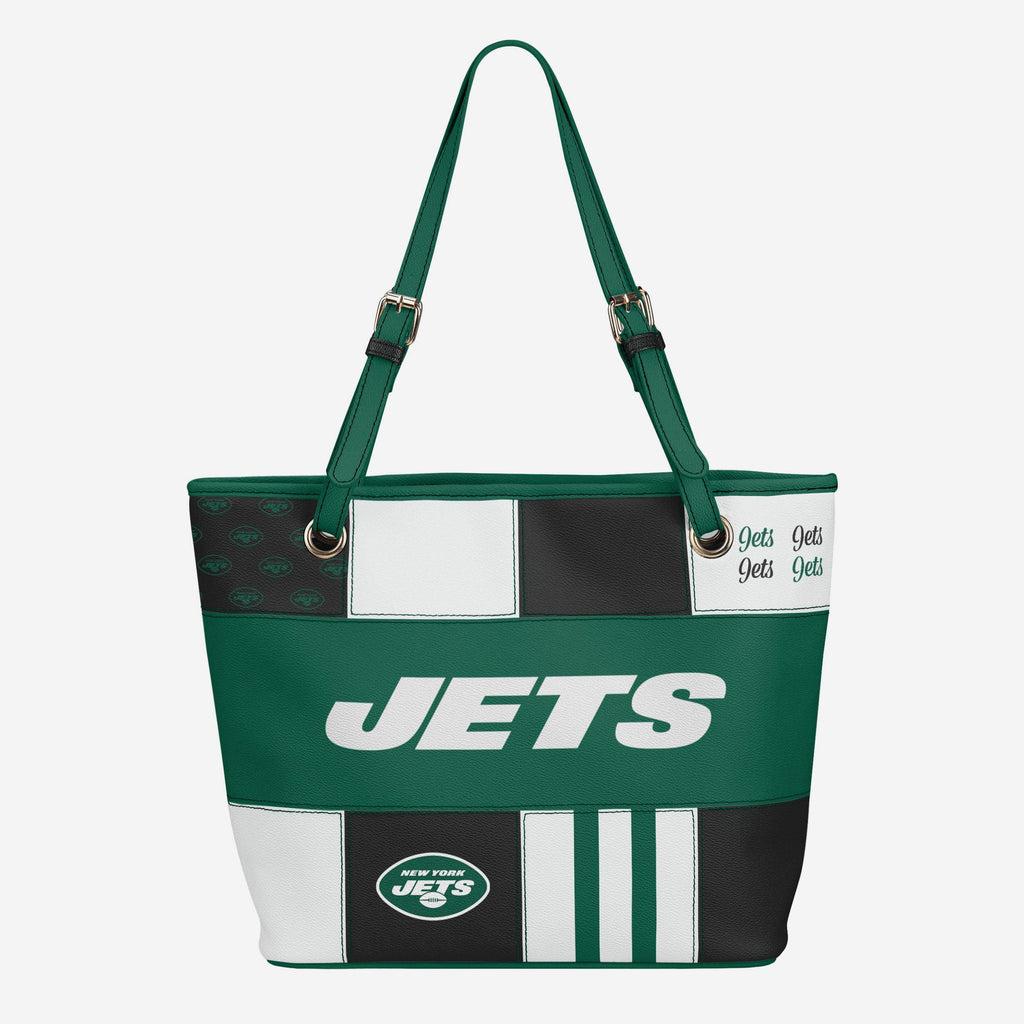 New York Jets Printed Collage Tote FOCO - FOCO.com