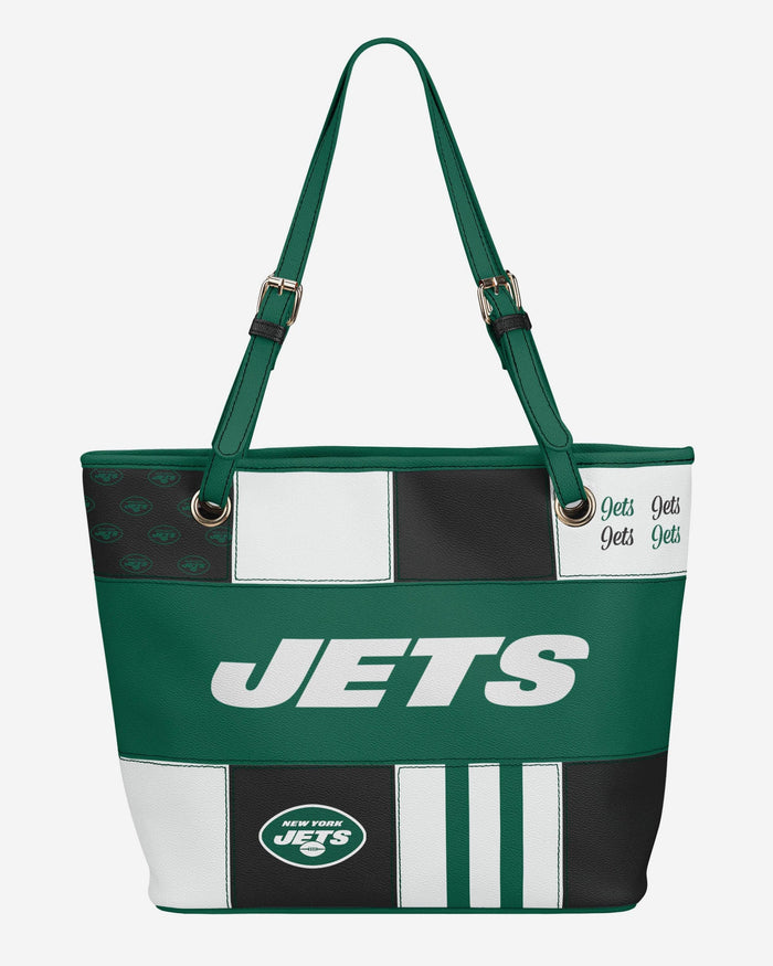 New York Jets Printed Collage Tote FOCO - FOCO.com