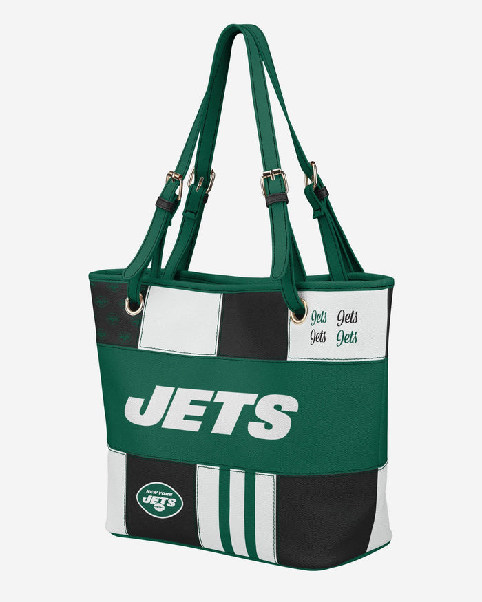 New York Jets Printed Collage Tote FOCO - FOCO.com