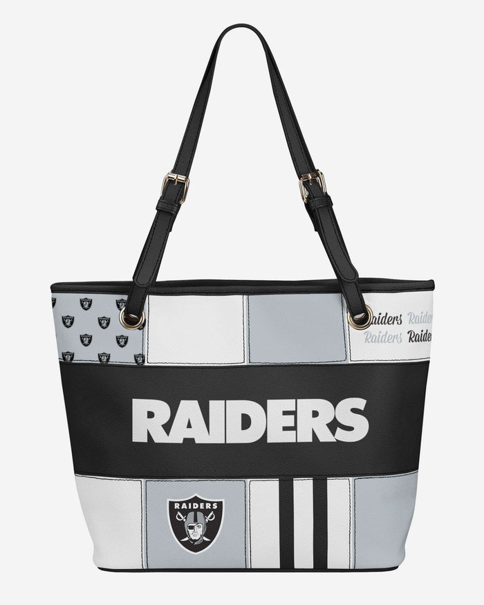 Las Vegas Raiders Printed Collage Tote FOCO - FOCO.com