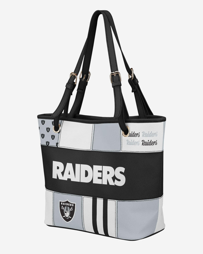 Las Vegas Raiders Printed Collage Tote FOCO - FOCO.com