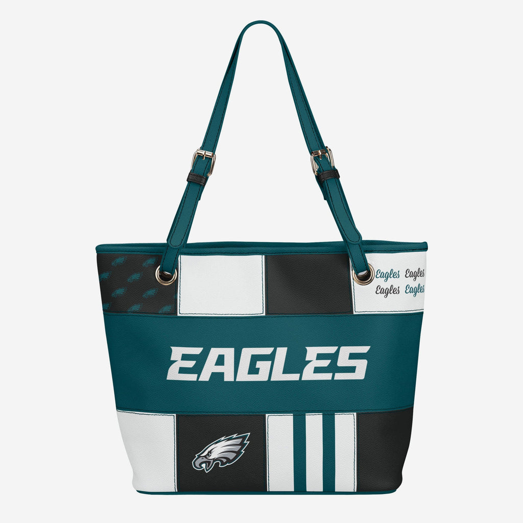 Philadelphia Eagles Printed Collage Tote FOCO - FOCO.com