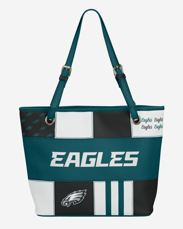 Philadelphia Eagles Printed Collage Tote FOCO - FOCO.com