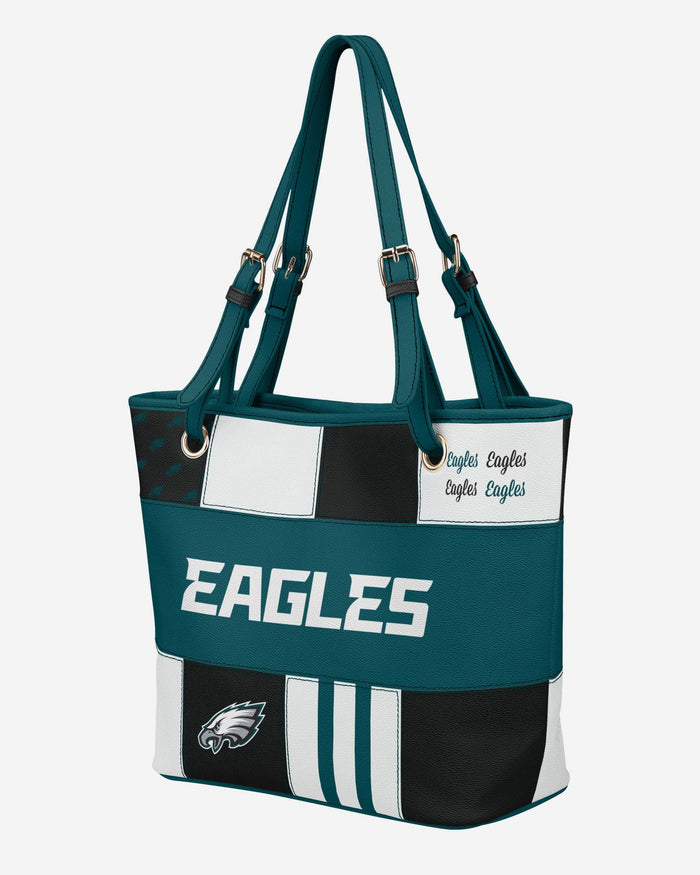 Philadelphia Eagles Printed Collage Tote FOCO - FOCO.com