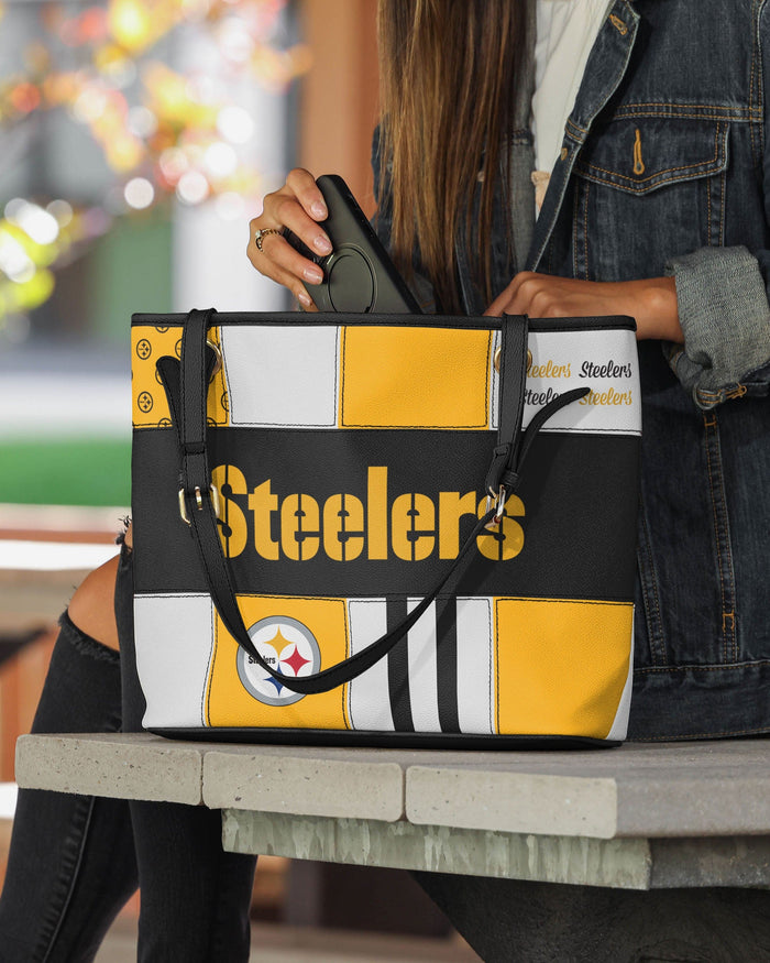 Pittsburgh Steelers Printed Collage Tote FOCO - FOCO.com