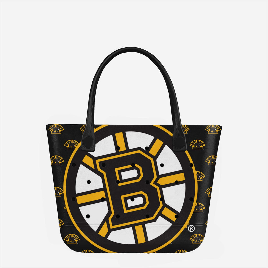 Boston Bruins Big Logo Mini Print Tailgate Tote Bag FOCO - FOCO.com