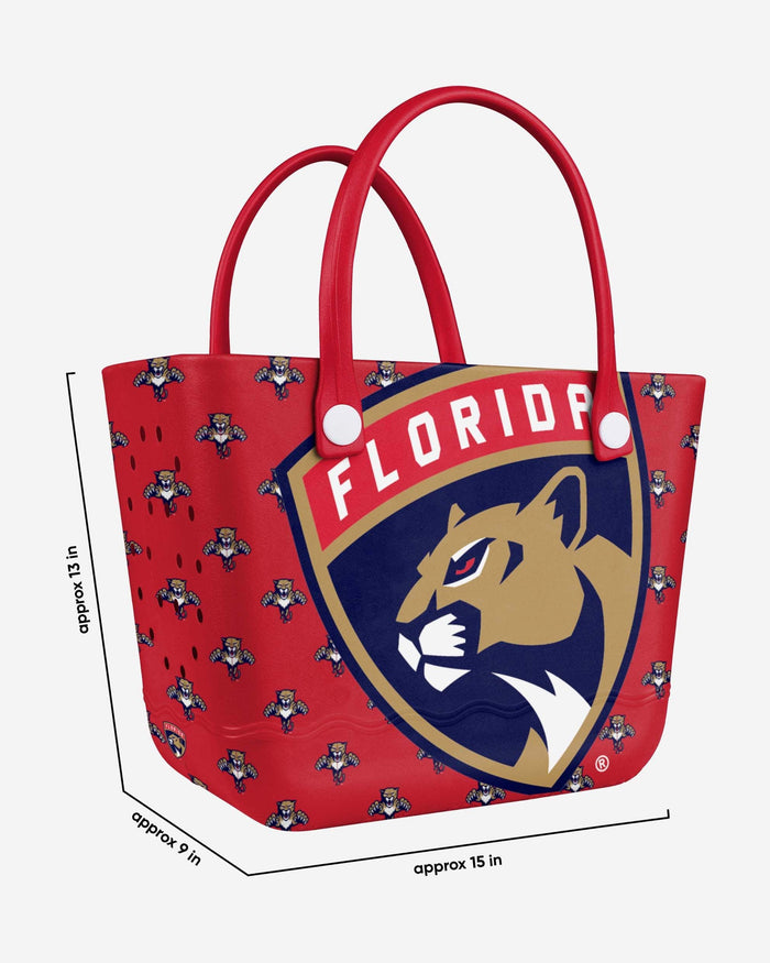 Florida Panthers Big Logo Mini Print Tailgate Tote Bag FOCO - FOCO.com