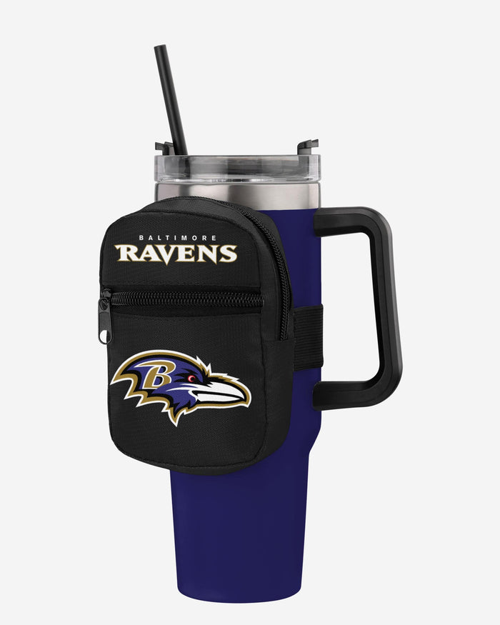 Baltimore Ravens Primary Logo Tumbler Fanny Pack FOCO - FOCO.com