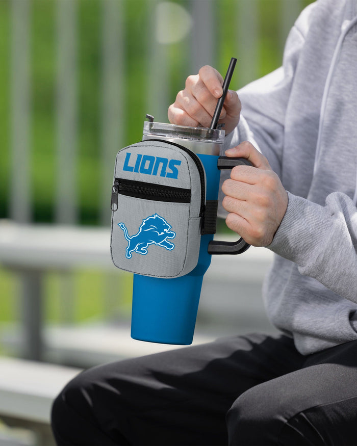 Detroit Lions Primary Logo Tumbler Fanny Pack FOCO - FOCO.com