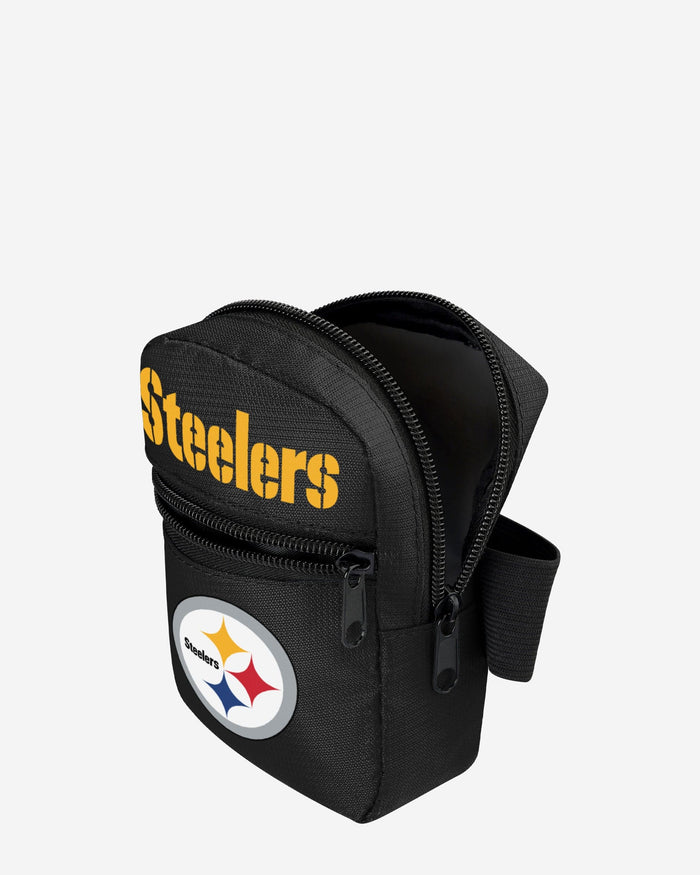 Pittsburgh Steelers Primary Logo Tumbler Fanny Pack FOCO - FOCO.com