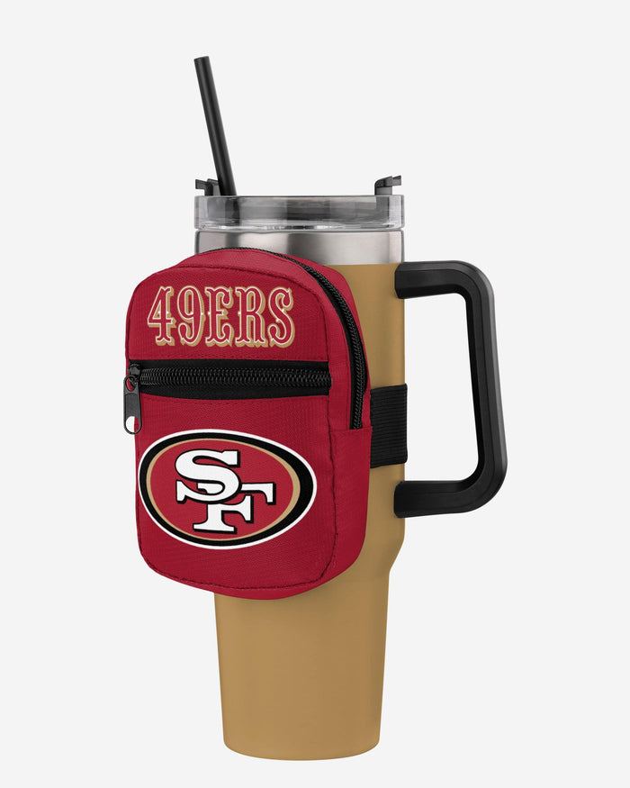 San Francisco 49ers Primary Logo Tumbler Fanny Pack FOCO - FOCO.com