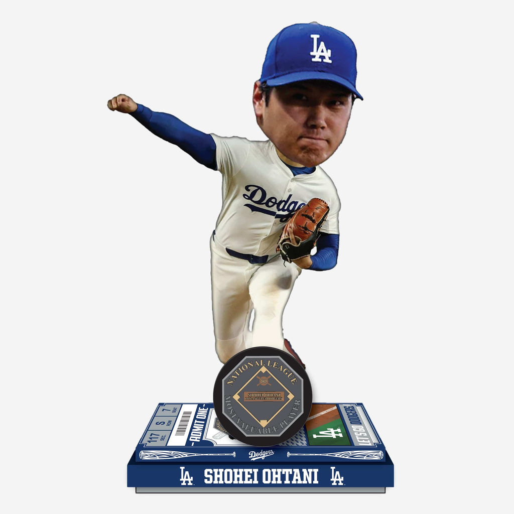 Shohei Ohtani Los Angeles Dodgers 2025 NL MVP Award 18 Inch Bobblehead FOCO - FOCO.com