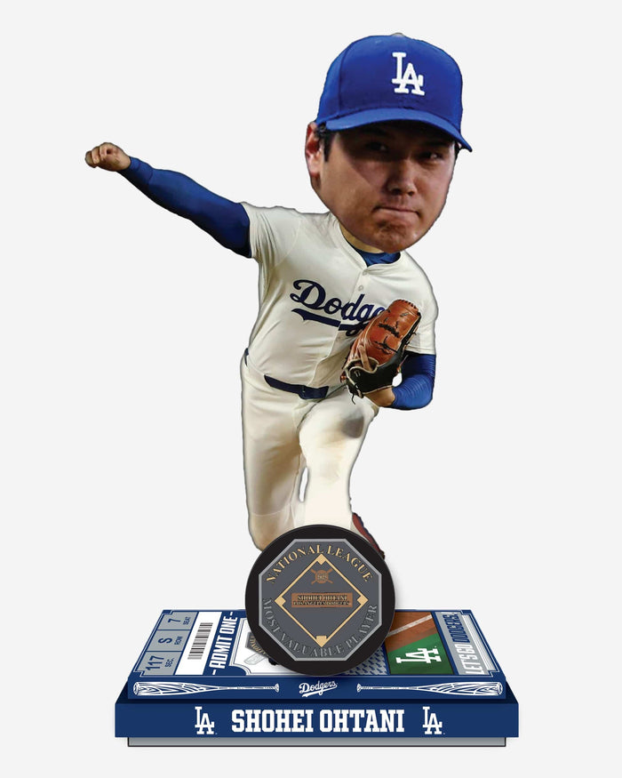 Shohei Ohtani Los Angeles Dodgers 2025 NL MVP Award 18 Inch Bobblehead FOCO - FOCO.com