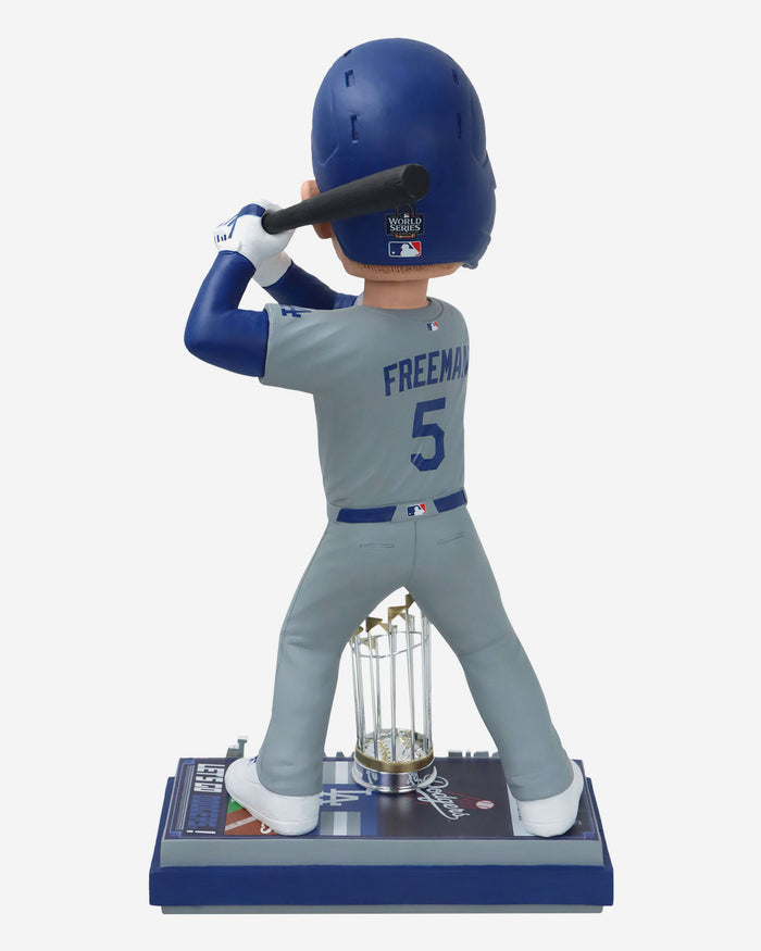 Freddie Freeman Los Angeles Dodgers 2024 World Series Champions 18 in Bobblehead FOCO - FOCO.com