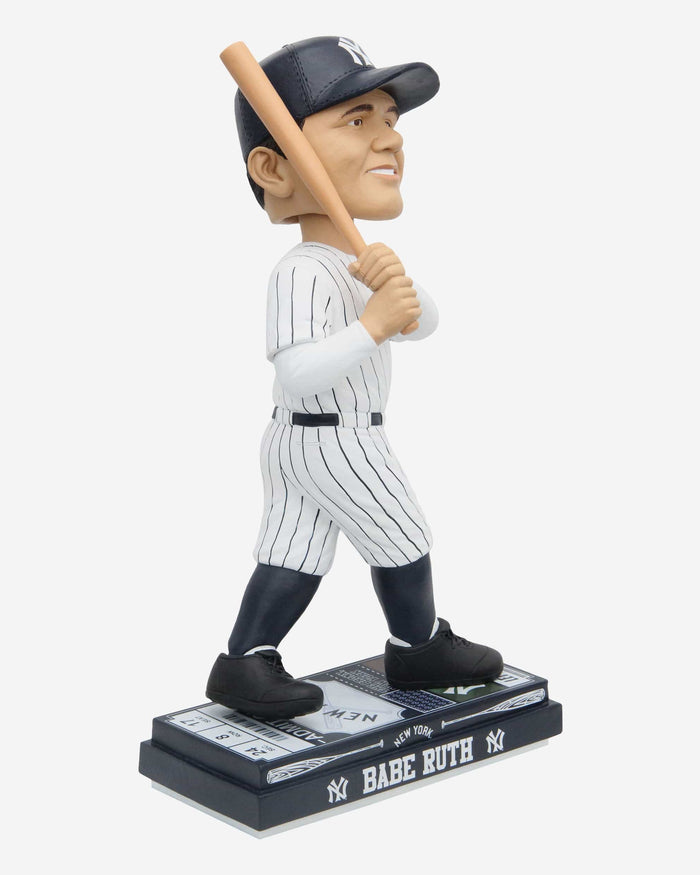Babe Ruth New York Yankees Big Ticket 18 in Bobblehead FOCO - FOCO.com