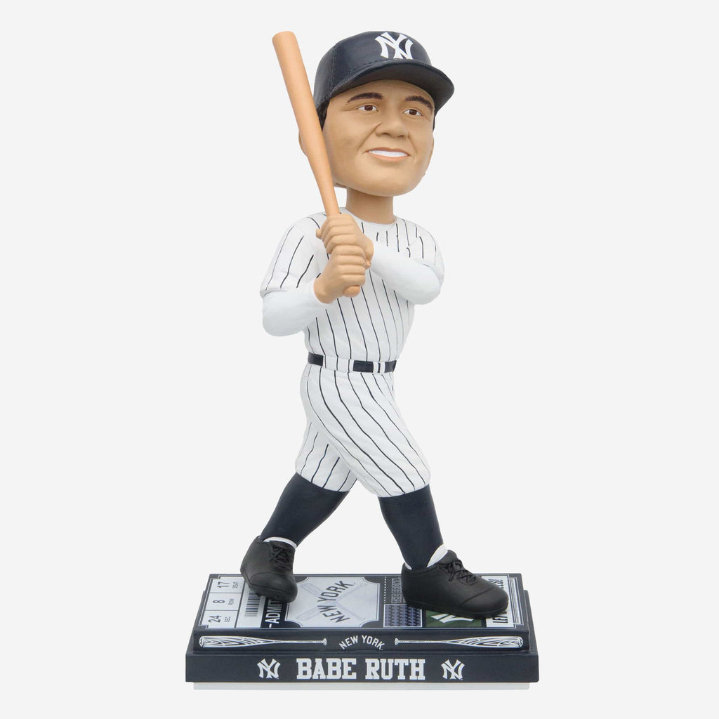 Babe Ruth New York Yankees Big Ticket 18 in Bobblehead FOCO - FOCO.com
