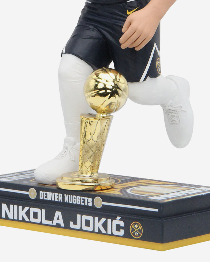 Nikola Jokic Denver Nuggets 2023 NBA Champions 18 in Bobblehead FOCO - FOCO.com