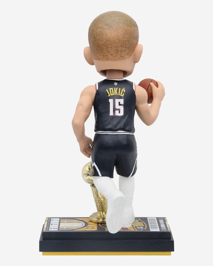 Nikola Jokic Denver Nuggets 2023 NBA Champions 18 in Bobblehead FOCO - FOCO.com