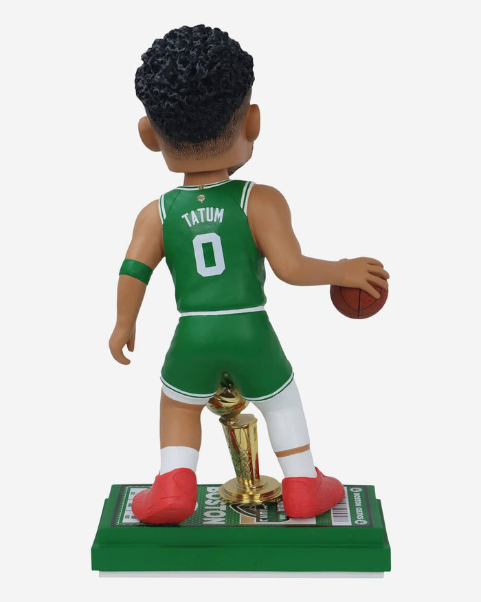 Jayson Tatum Boston Celtics 2024 NBA Champions 18 in Big Ticket Bobblehead FOCO - FOCO.com