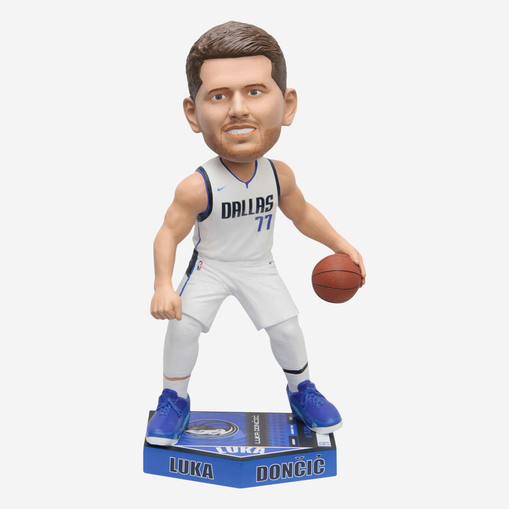 Luka Doncic Dallas Mavericks Big Ticket 18 in Bobblehead FOCO - FOCO.com