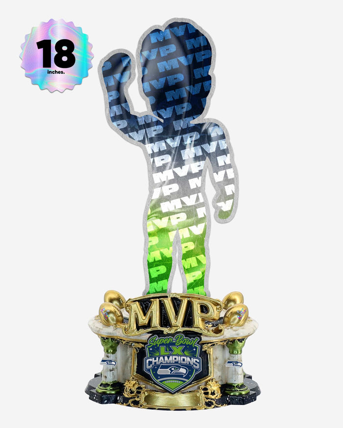 Kenneth Walker III Seattle Seahawks Super Bowl LX Champions MVP 18 in Bobblehead FOCO - FOCO.com