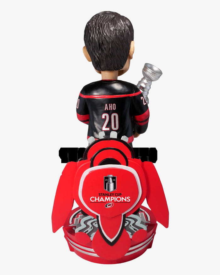 Sebastian Aho Carolina Hurricanes 2026 Stanley Cup Champions Celebration 18 in Bobblehead FOCO - FOCO.com