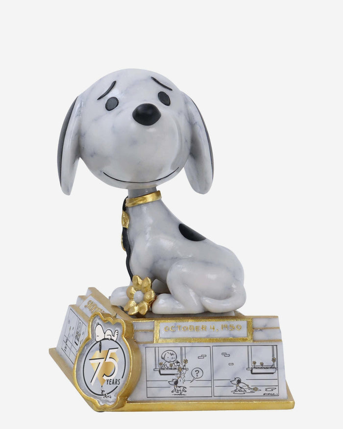 Snoopy Peanuts 75th Anniversary First Appearance Comic Strip Bobblehead FOCO - FOCO.com