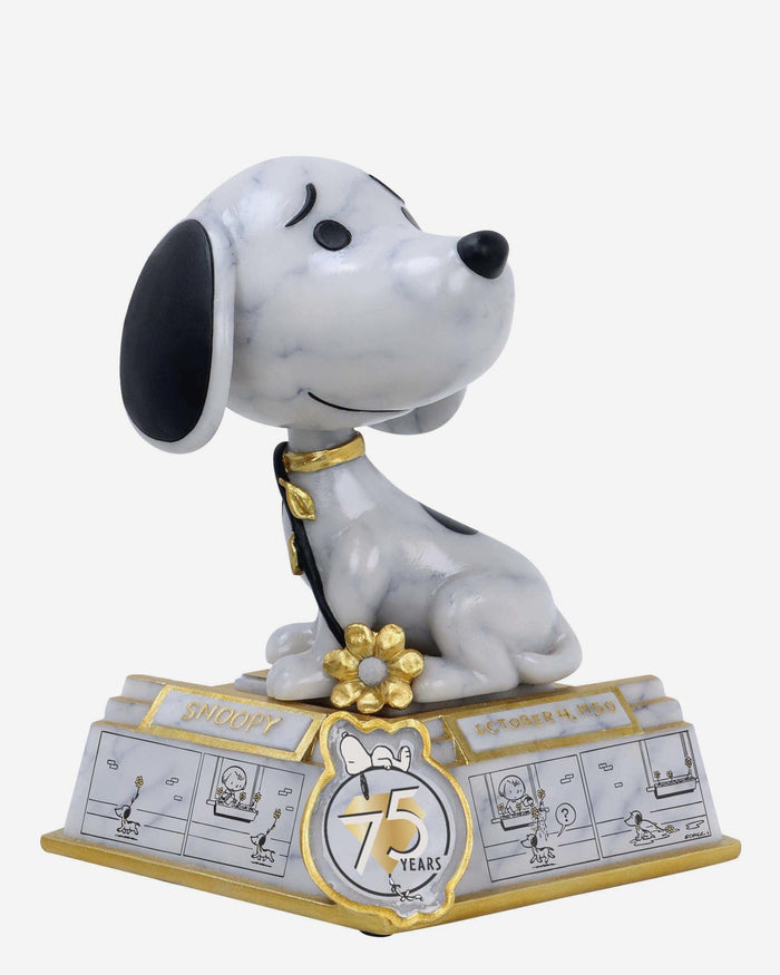 Snoopy Peanuts 75th Anniversary First Appearance Comic Strip Bobblehead FOCO - FOCO.com