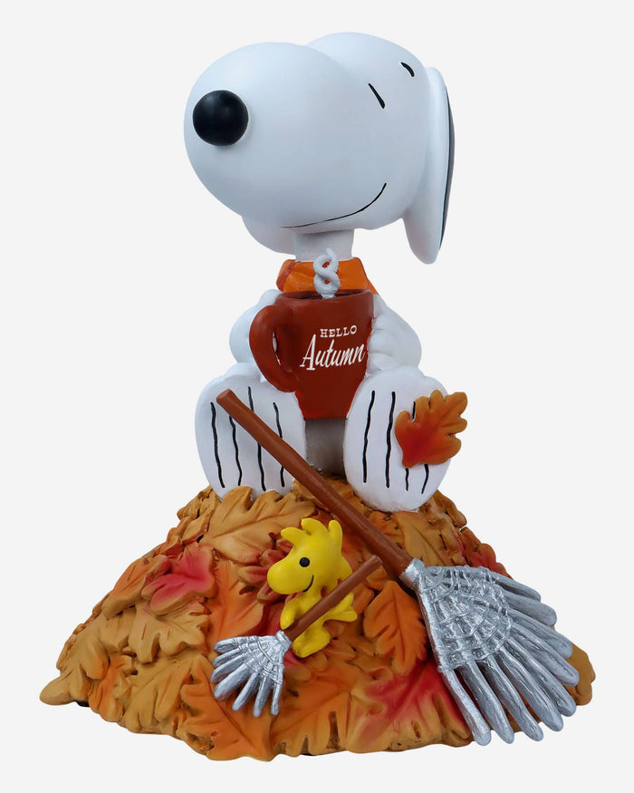 Snoopy Fall Boo Snoopy & Woodstock Peanuts Hello Autumn Dual Bobblehead FOCO