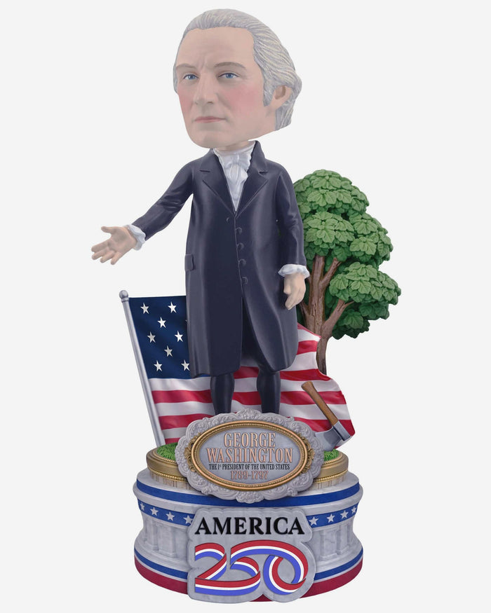George Washington America's 250th Anniversary Historical Figure Bobblehead FOCO - FOCO.com