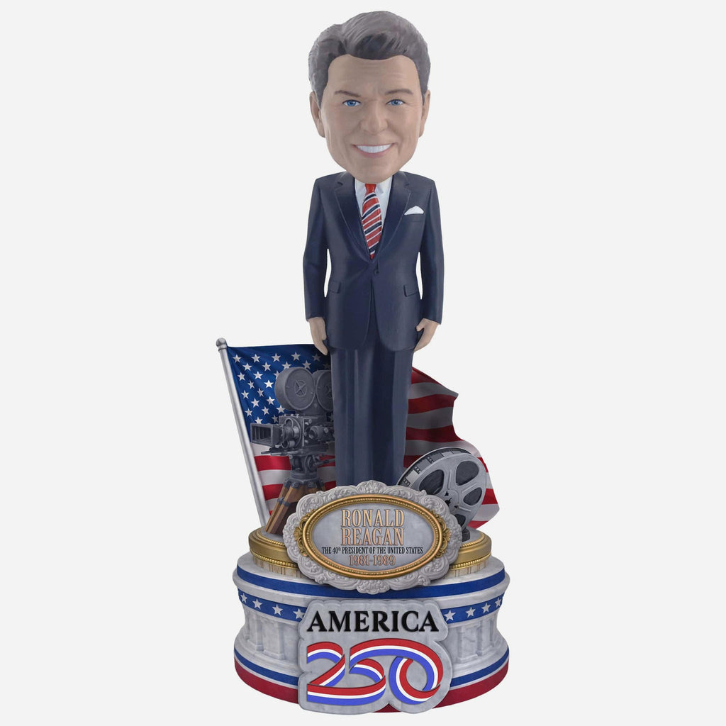 Ronald Reagan America's 250th Anniversary Historical Figure Bobblehead FOCO - FOCO.com