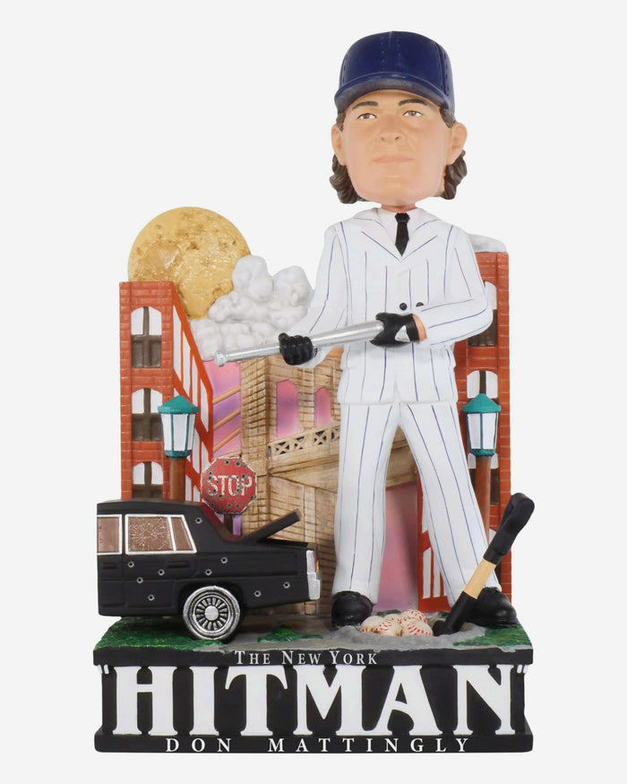 Don Mattingly The Hitman Nickname Bobblehead FOCO - FOCO.com