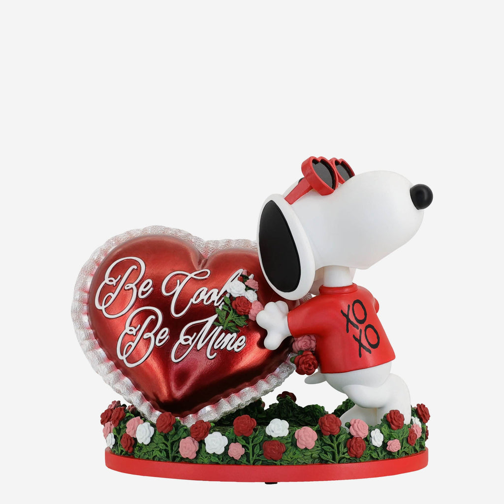 Snoopy Peanuts Be Cool Be Mine Valentines Day Bobblehead FOCO - FOCO.com
