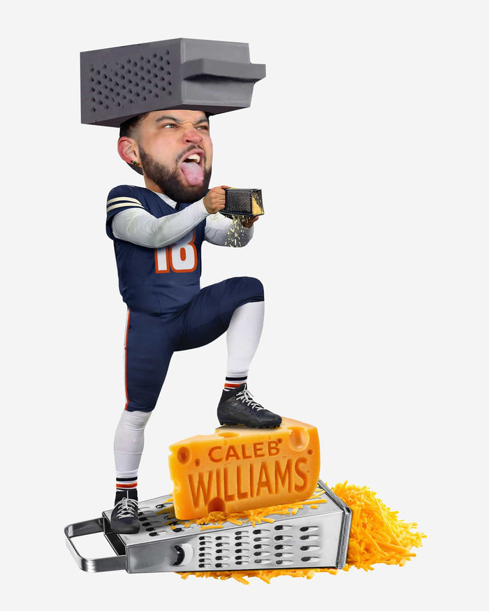 Caleb Williams Cheese Grater Bobblehead FOCO - FOCO.com