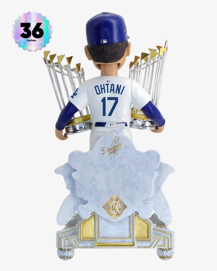 Shohei Ohtani Los Angeles Dodgers 2025 Back To Back World Series Champions Celebration 3 Ft Player Bobblehead FOCO - FOCO.com