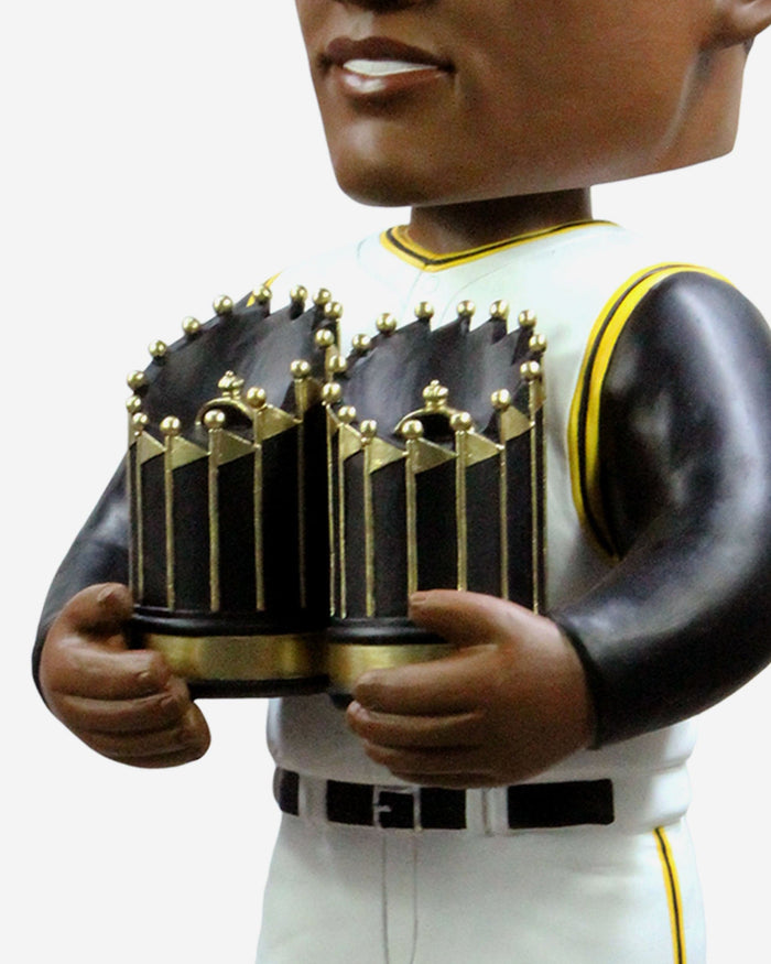 Roberto Clemente Pittsburgh Pirates 2X World Series Champion 3 ft Bobblehead FOCO - FOCO.com