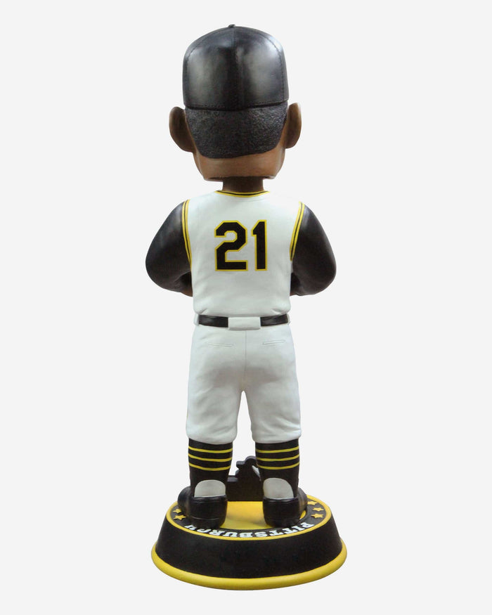 Roberto Clemente Pittsburgh Pirates 2X World Series Champion 3 ft Bobblehead FOCO - FOCO.com