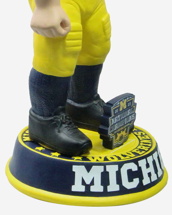 Michigan Wolverines 2023 Football National Champions 3 Ft Bobblehead FOCO - FOCO.com