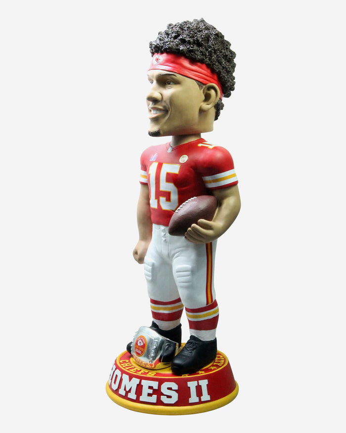 Patrick Mahomes Kansas City Chiefs Super Bowl LVIII Champions 3 Ft Bobblehead FOCO - FOCO.com