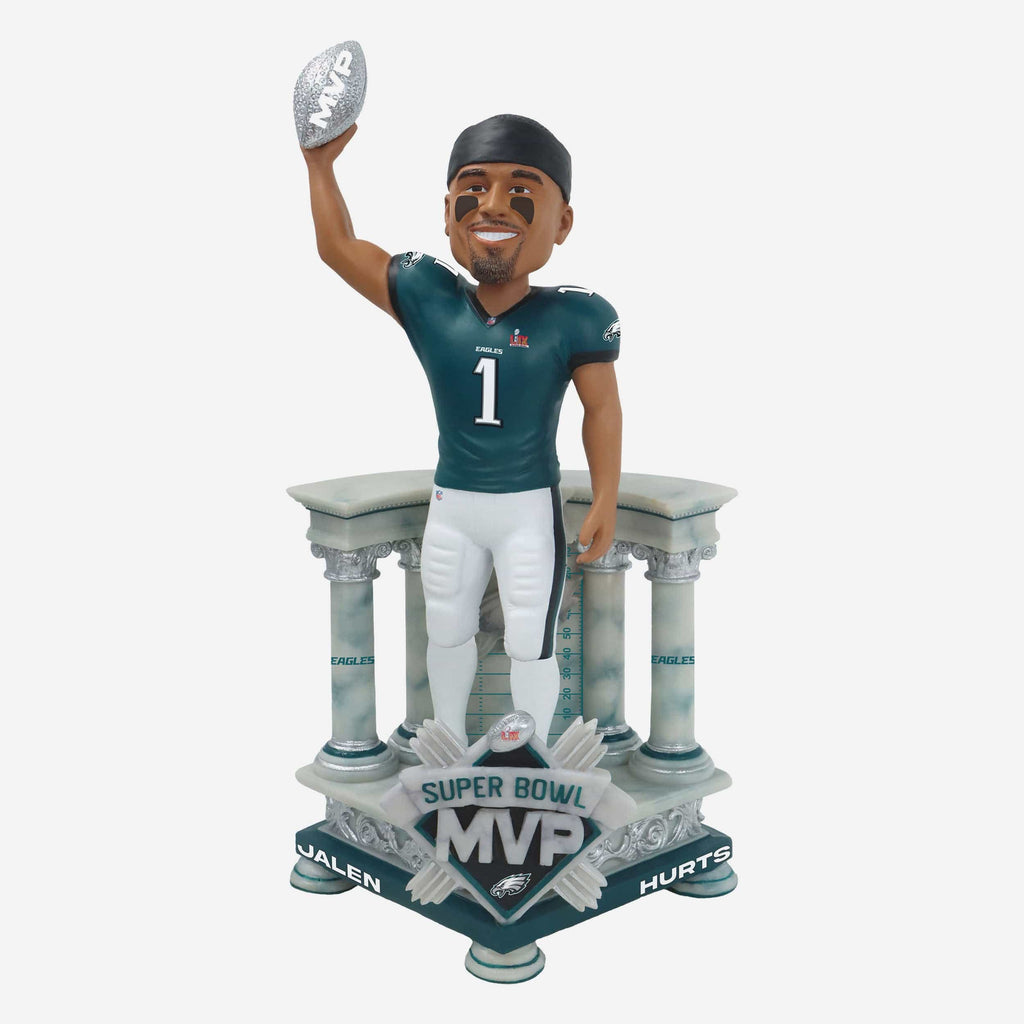 Jalen Hurts Philadelphia Eagles Super Bowl LIX Champions MVP 3 Ft Bobblehead FOCO - FOCO.com