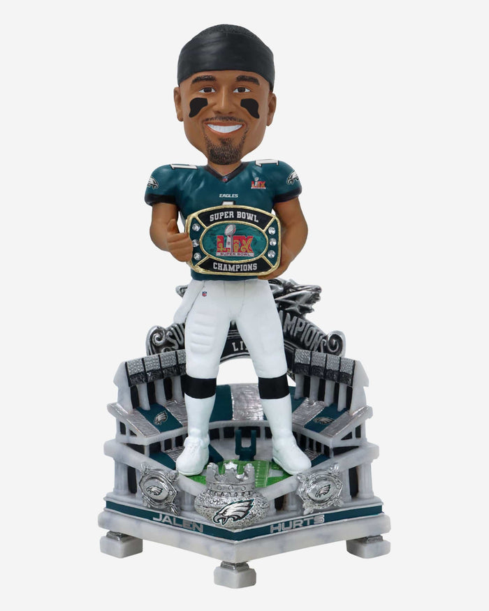 Jalen Hurts Philadelphia Eagles Super Bowl LIX Champions 3 Ft Bobblehead FOCO - FOCO.com