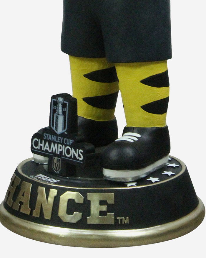 Chance Vegas Golden Knights 2023 Stanley Cup Champions 3 Ft Mascot Bobblehead FOCO - FOCO.com