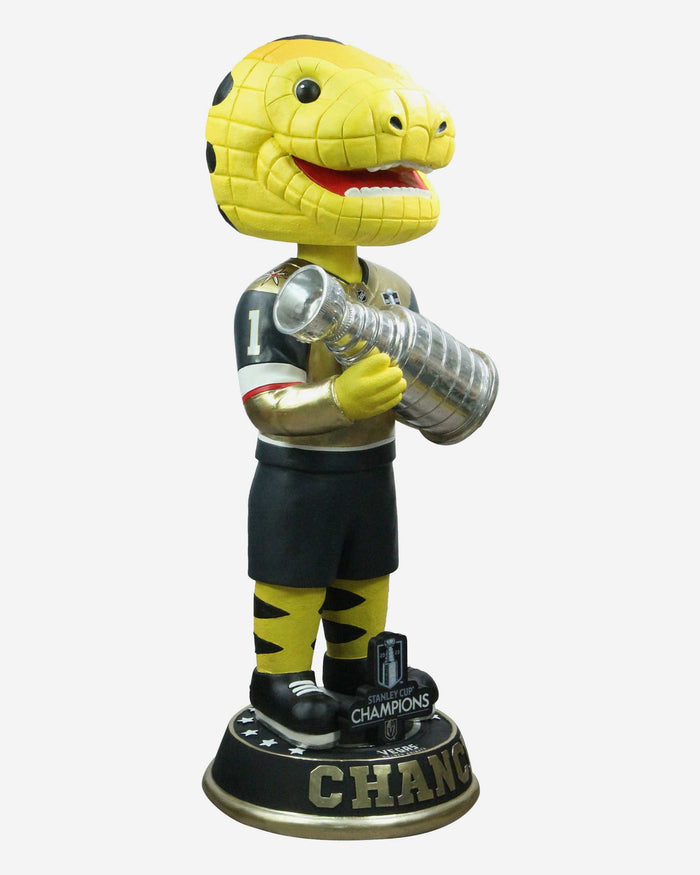 Chance Vegas Golden Knights 2023 Stanley Cup Champions 3 Ft Mascot Bobblehead FOCO - FOCO.com