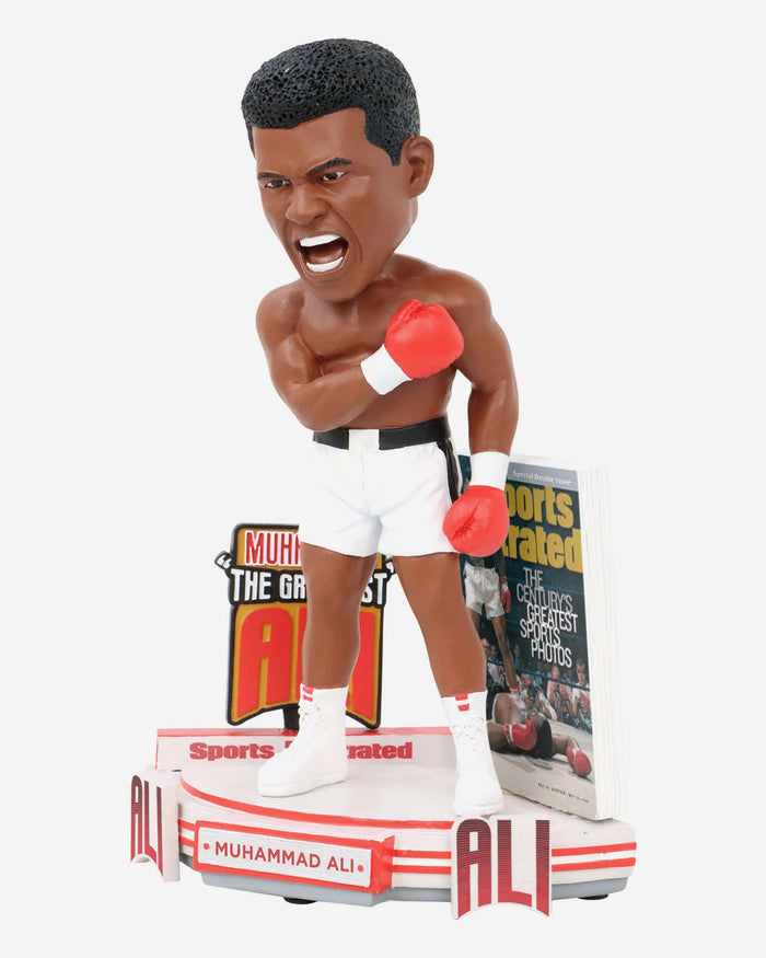 Muhammad Ali 1965 World Heavyweight Title Sports Illustrated Cover Bobblehead FOCO - FOCO.com