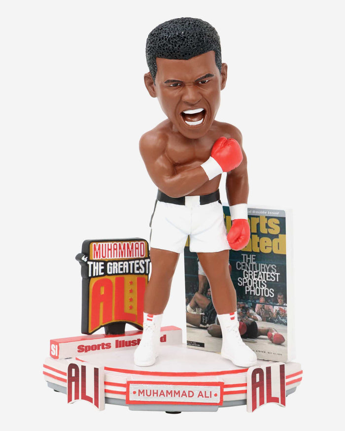 Muhammad Ali 1965 World Heavyweight Title Sports Illustrated Cover Bobblehead FOCO - FOCO.com