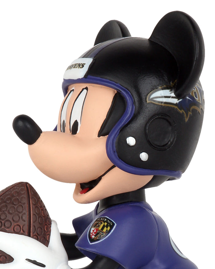 Baltimore Ravens Disney Mickey Mouse Uniform Bobblehead FOCO - FOCO.com