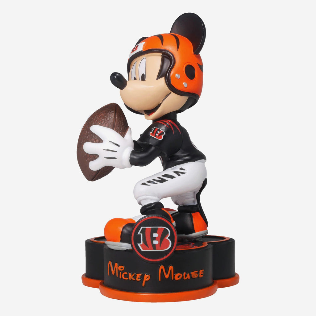 Cincinnati Bengals Disney Mickey Mouse Uniform Bobblehead FOCO - FOCO.com