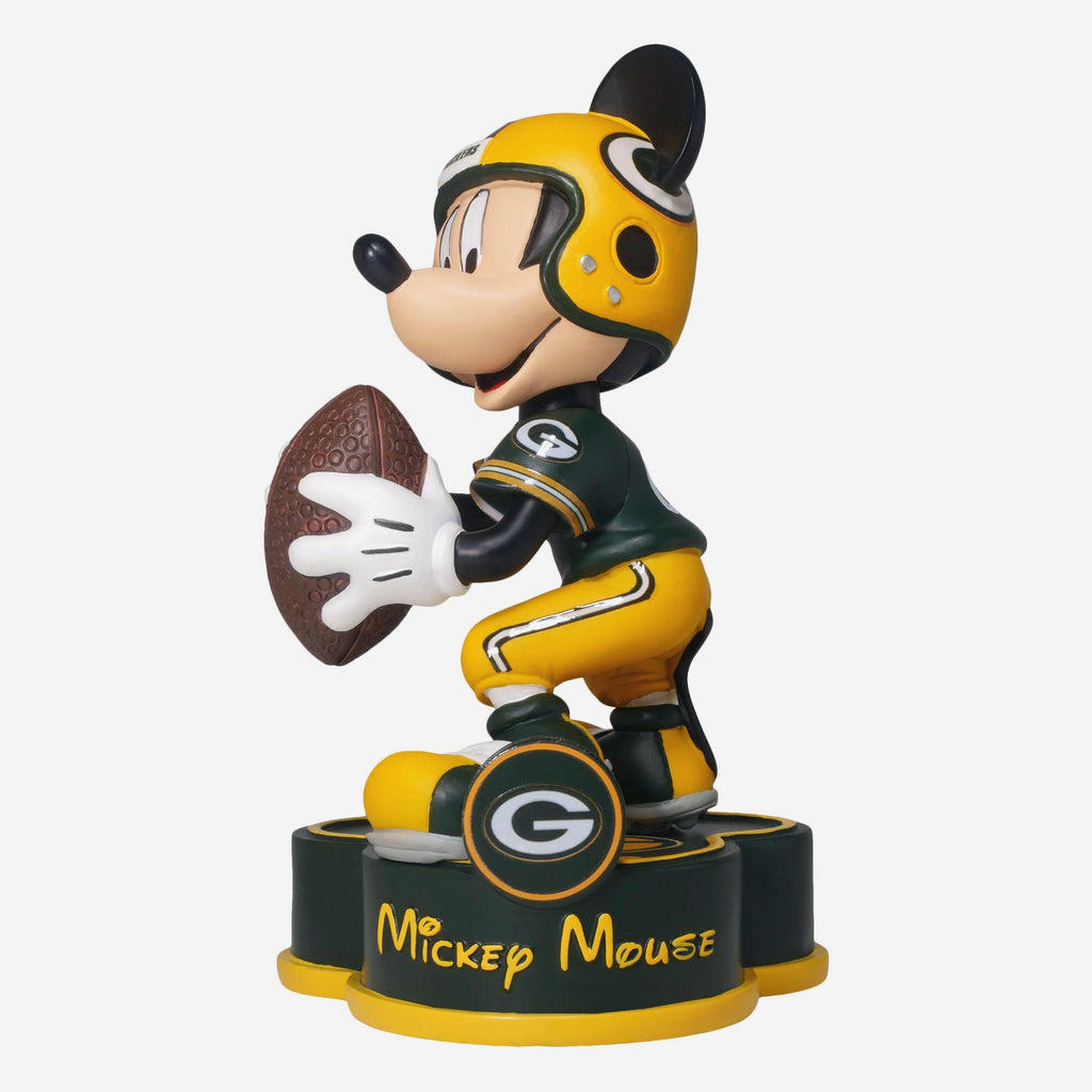 Green Bay Packers Disney Mickey Mouse Uniform Bobblehead FOCO - FOCO.com
